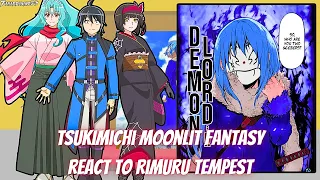 Tsukimichi Moonlit Fantasy react To Rimuru Tempest {AU} | Gacha Reaction | Rimuru x lumi&Chloe