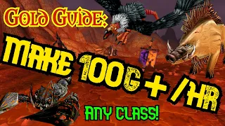 WoW Classic: MAKE 100G + /HR WITH THIS EASY FARM | ANY CLASS