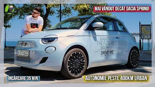 Istoria continuă, DAR in versiunea electrică! - Fiat 500e 2024 (La Prima)