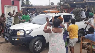 Gabon: Residents of Libreville cheer in the streets after military officers sack Ali Bongo