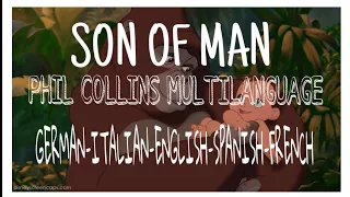Son of man - Phil Collins Multilanguage (5 versions)
