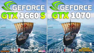 GTX 1660 SUPER vs GTX 1070 Test in 9 Games