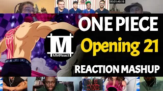 ONE PIECE Opening 21 | Reaction Mashup