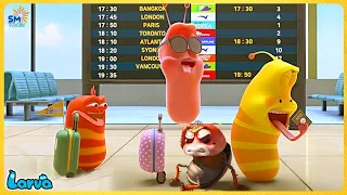Larva: New year travel | Animated memes full episode | Cartoon Box Top 30 of 2024