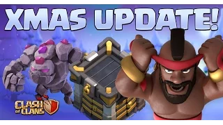 Clash of Clans UPDATE! 2016 XMas Update is ALL HERE!