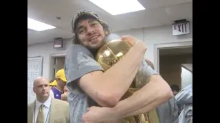 PAU Gasol y sus PALABRAS tras GANAR su PRIMER ANILLO en la NBA