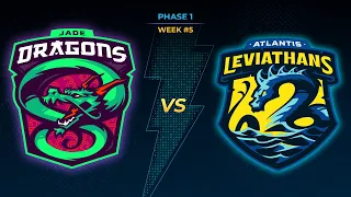 SMITE Pro League Phase 1 Week 5: Atlantis Leviathans vs Jade Dragons
