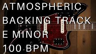 Atmospheric Ballad Guitar Backing Track| E minor (100 bpm)