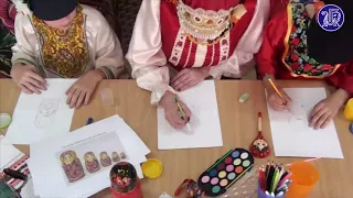 Познавательный творческий мастер-класс "Русская Матрёшка"