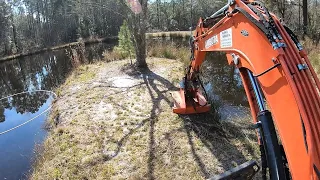 Cutting An Overgrown Pond, Ditch & Trail With The MTL XC5