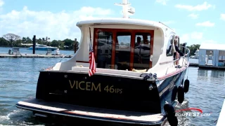 Vicem Yachts Classic 46 IPS (2017-) Test Video - By BoatTEST.com