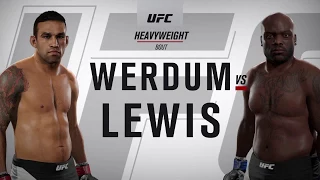 EA UFC 2 - Fabrício Werdum vs. Derrick Lewis (UFC 216 Prediction)