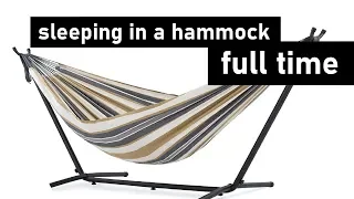 Can you sleep in a hammock full time?