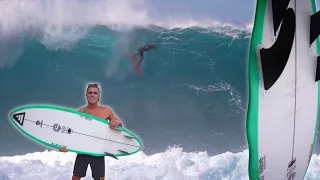 Surfing Brutal Pipeline + Serrated SurfBoard Test!