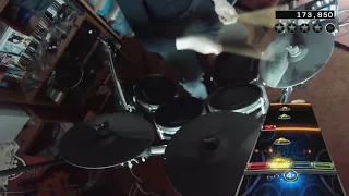 Get Lucky by Daft Punk ft  Pharrell Williams Rock Band 4 Pro Drum FC