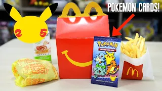 Opening 25th Anniversary Pokemon Happy Meal Packs!