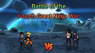 Naruto & Sasuke VS Madara & Obito in Jump Force Mugen