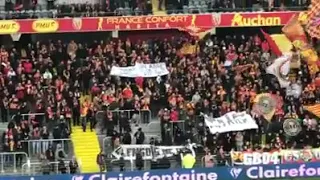 Le stade Bollaert rend hommage a Théo Hallez