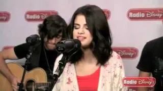 Radio Disney Exclusive Selena Gomez and The Scene Round and Round Acoustic.mp4