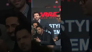 Kartik Aaryan awkward moment when karan Johar called on stage ! 😂