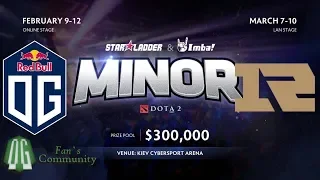 OG vs RNG - Game 2 - StarLadder ImbaTV Dota 2 Minor - Group Stage.