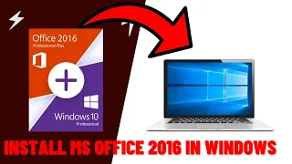 How to install MS Office 2016 ISO File in Windows 10