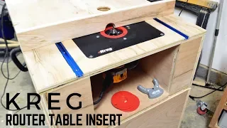 Building a Kreg Jig Router Table Insert