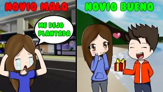 NOVIO BUENO VS NOVIO MALO EN BROOKHAVEN ROBLOX