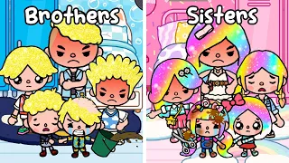 Brothers VS Sisters Stories Compilation 👧 👦 Toca Life World | Toca Boca