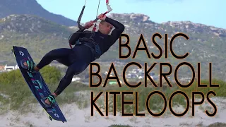 Backroll Kiteloops (Beginner / Light-Wind Version)