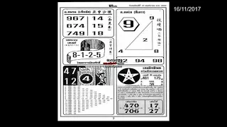 16/11/2017 Thai Lotto Papers