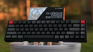 Keychron K6 Mods (Glorious Panda & Everglide Stabilizers) - Typing Sounds
