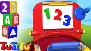 🧮Fun Toddler Numbers Learning with TuTiTu Drawing Kit toy 🛩️🧮 TuTiTu Preschool and songs🎵