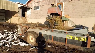 How we clean the barn and haul the manure