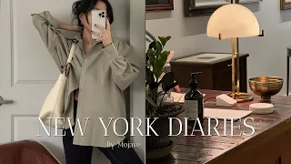 New York Vlog🗽 A Week in My Life | Spring Outfits | Productive Days [Eng sub]