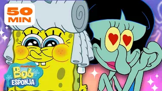 Bob Esponja | ¡Las Mejores Transformaciones de Bob Esponja en Fondo de Bikini! 💄 | Bob Esponja