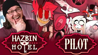 HAZBIN HOTEL PILOT EPISODE REACTION | 1x0 | First Time Watching