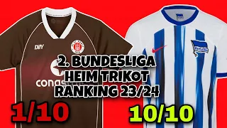 2. Bundesliga Heim Trikot Ranking 2023/24: Wer hat das schönste ? 🤩 Wer das hässlichste ? 🤮