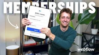 The FASTEST Way To Build A PAID Membership Site In Webflow (Memberstack 2.0)