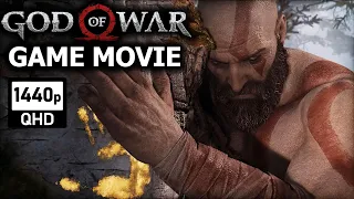 God Of War (2018) - Game Movie (All Cutscenes) PC - 1440p