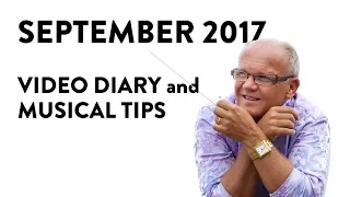 Christian Lindberg Video Diary & Musical Tips September 2017