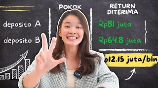 Hidup dari BUNGA DEPOSITO BANK, Butuh Modal Berapa?😱