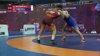 1/2 FS - 80 kg: R. MAGAMADOV (FRA) v. A. TEMBOTOV (RUS)