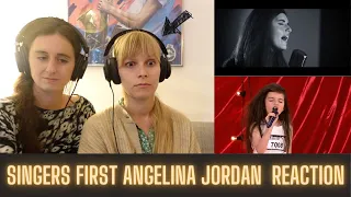 Singers First Reaction To Angelina Jordan - Gloomy Sunday