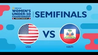 Concacaf Womens Under-20 Championship Semifinals: United States vs Haiti