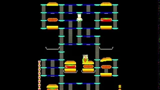 BurgerTime - all-levels walkthrough