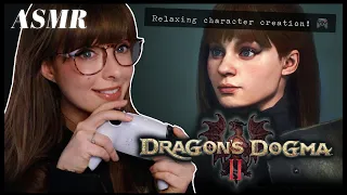 ASMR ⚔️ Making a Dragon's Dogma II Pawn for YOU! ((Soft Controller Buttons Clicks 🎮 ･ﾟ✧))