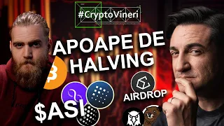 @CryptoVineri 151  - HALVING ÎN APRILIE - ETHENA NOUA LUNA? - OCEAN+FET+AGIX=ASI