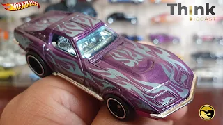 Uncarding | Hot Wheels 2014 ’69 Corvette Super Treasure Hunt | Think Diecast