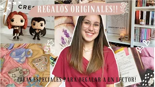 IDEAS DE REGALOS ORIGINALES Y ARTESANALES 💝 | Detalles para regalar a un lector!!